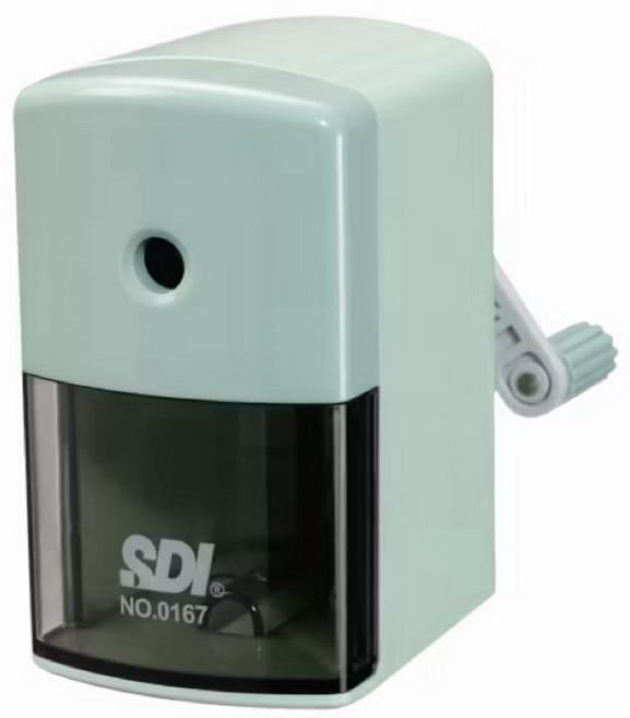 SDI 手牌 削鉛筆機 0167P, 綠, 1個