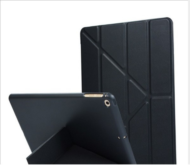 iPad 變形平板保護套 適用 (A1893 A1954 A1822 A1823), 黑色, 1個
