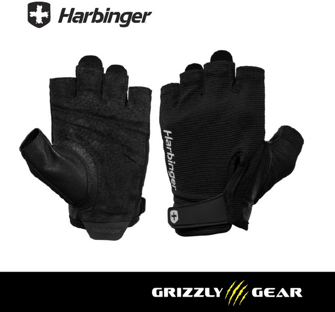 【Harbinger】Power Gloves 2.0 重訓 健身 運動手套 黑, 1個