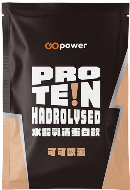 GOpower 水解乳清蛋白飲【可可歐蕾】, 1個