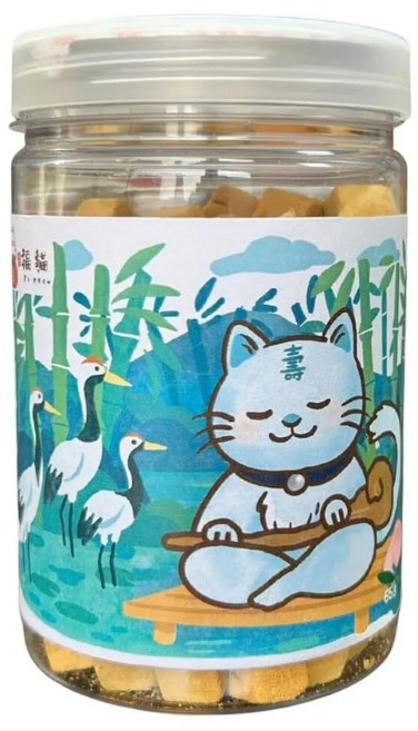 大吉福貓 新鮮鮭魚凍乾 65g, 1個, 新鮮鮭魚
