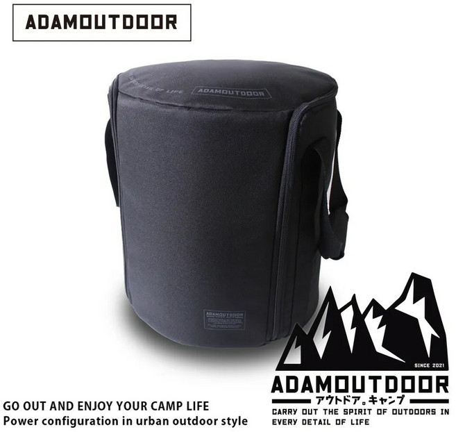 ADAMOUTDOOR 電暖爐收納包 - 經典風格 防水耐磨, 黑色, 1個