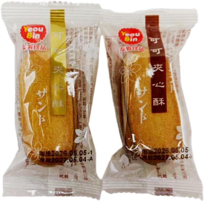 友賓三明治夾心酥, 350g, 1套
