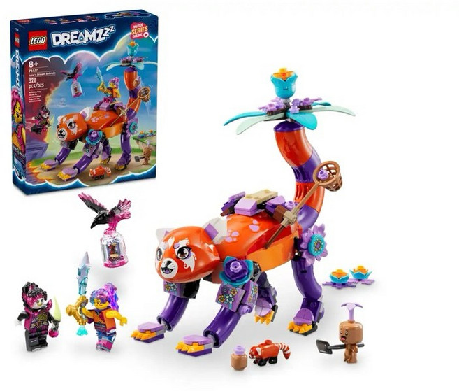 LEGO 樂高 71481 伊茲的夢中動物 Dreamzzz 積木玩具, 1個