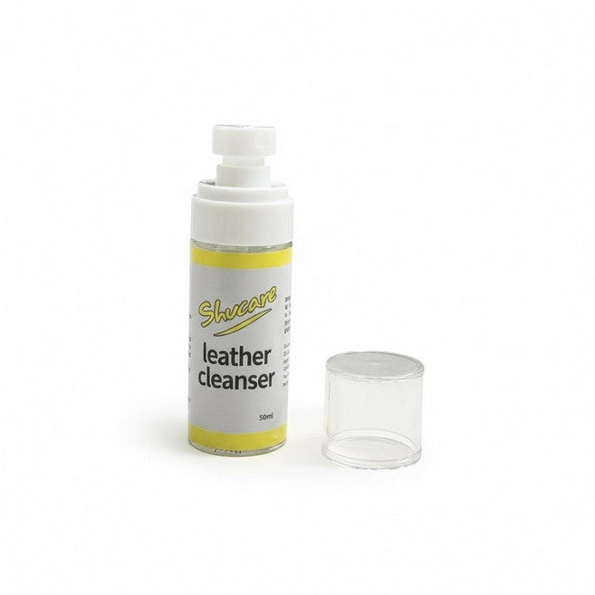 Shucare皮革清潔劑 溫和除霉去污 適用於各式皮革製品 恢復皮革光澤, 1個, 50ml