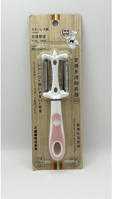 安適嚴選 多功能削皮器, 顏色隨機, 1個
