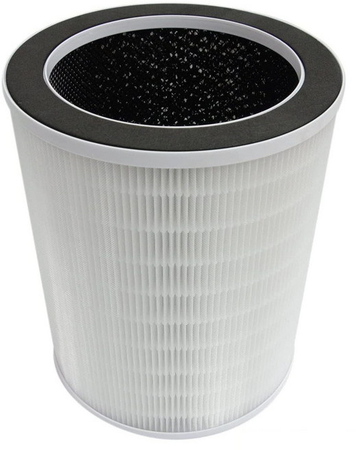 海爾Haier AP500空氣清淨機適用PM2.5 VOC雙偵測除臭除甲醛HEPA活性碳濾網, 1個, AP500F-01