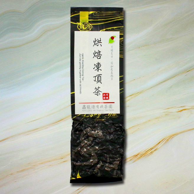 龍源 烘焙凍頂茶 鹿谷凍頂烏龍 熟茶 中重焙火 中發酵 100g (2包組), 1個, 100g/2裸包(無罐子), 2個裝