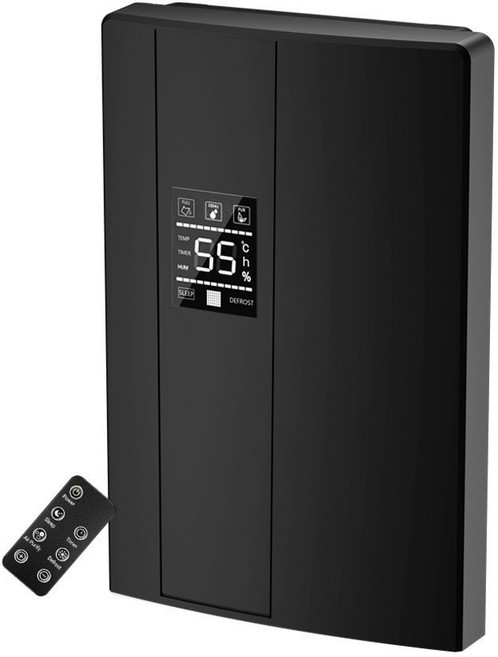 除溼機家用小型臥室音輕除溼機地下室除溼器省電除潮吸溼器淨化, DH05遙控款英文中性版本(黑色):中性包裝/國內可用插頭(110V)國內可用