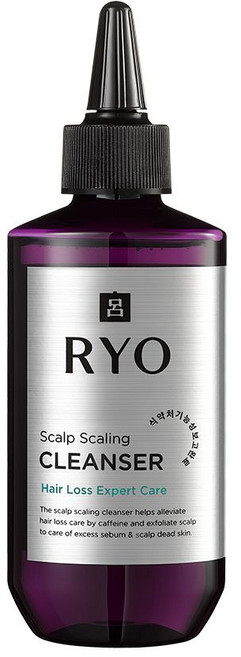 RYO呂頭皮深層淨化液 咖啡因活絡髮根 改善頭皮氣味 專業頭皮護理, 1個, 145ml
