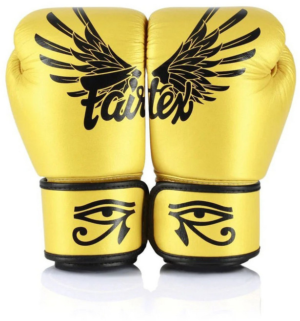 Fairtex 荷魯斯之眼 隼 BGV1 真皮 拳擊手套, 1個, 12oz