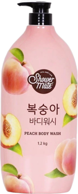 Shower Mate 蜜桃香沐浴露1.2 kg, 1.2kg, 1個