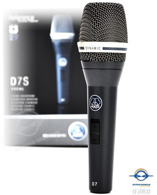 AKG D7S 超心型指向 人聲動圈麥克風