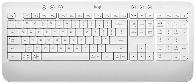 Logitech 羅技 K650 珍珠白 舒適無線鍵盤, 製造商軸