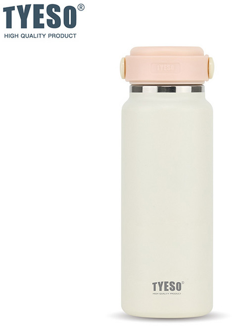 TYESO 保溫瓶, 奶白色, 1個, 310ml