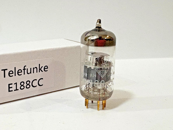 Telefunken E188CC 真空管 金腳, 1個