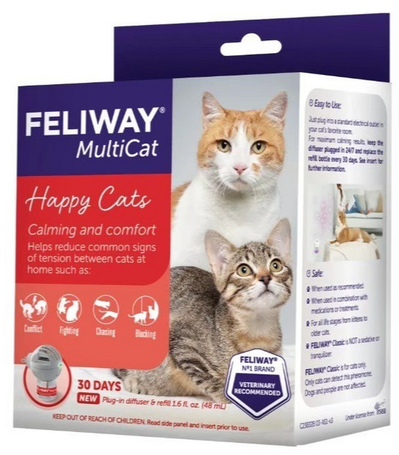 費利威 FELIWAY 貓咪費洛蒙插電組, 1個, 費利威-好朋友多貓插電組(含補充罐)