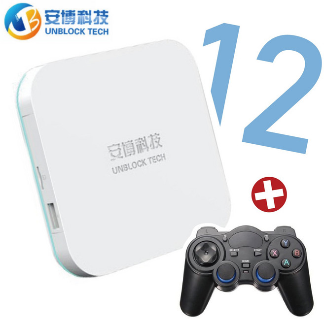 UNBLOCK TECH 安博盒子 UBOX 追劇神器,享受豐富影音資源,操作簡單易上手, 1個, 安博+送遊戲搖桿