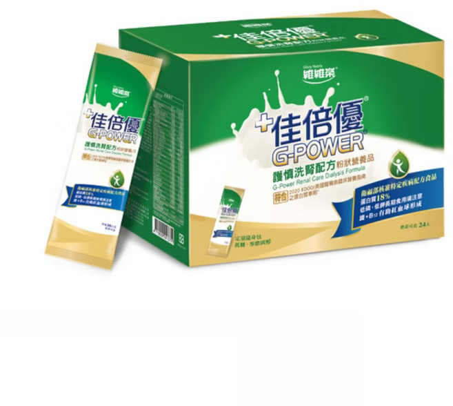 佳倍優護腎洗腎配方(24包/盒), 1個