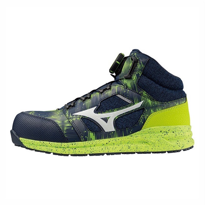 MIZUNO 美津濃 F1GA246693 安全鞋 藍綠色 BOA 旋鈕