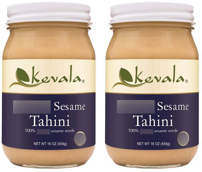 Kevala 無麩質中東芝麻醬, 454g, 2罐