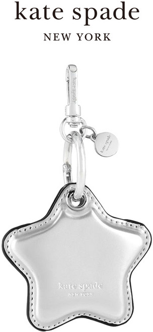 kate spade AirTag 星星保護套, 銀色, 1個