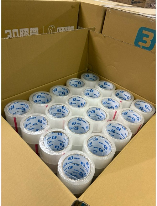 3Q牌 封箱膠帶 48mm 透明膠帶 OPP膠帶 120卷, 1個, 4.0T
