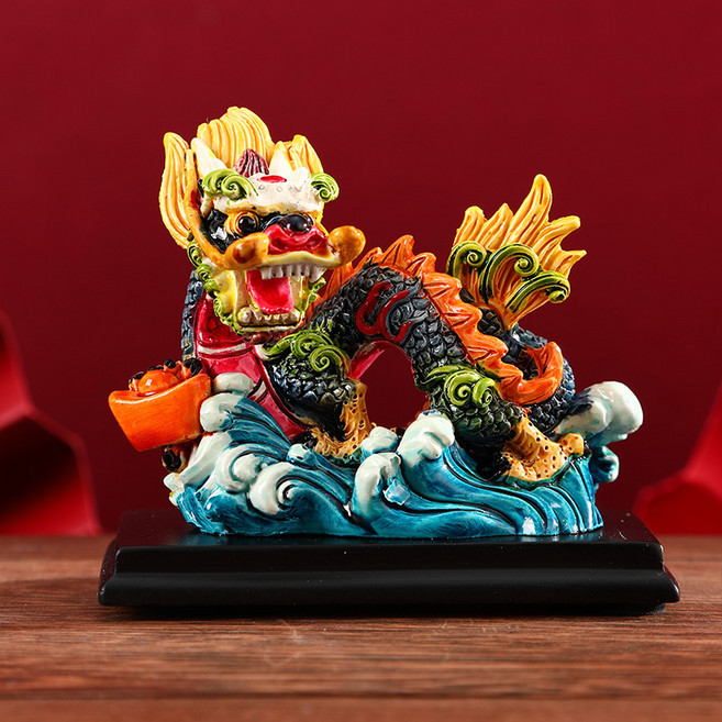 故宮文創 北京旅遊紀念禮品 家居裝飾 吉祥物擺件, 招財龍