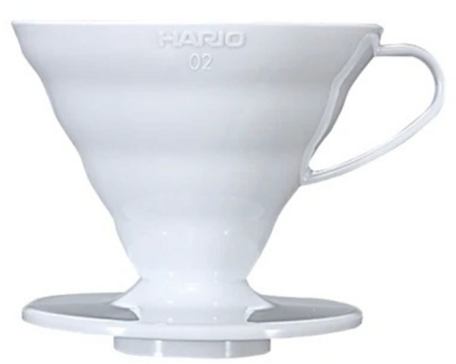 HARIO V60 樹脂濾杯 02 內部螺旋設計, 1個, 單品, 60L