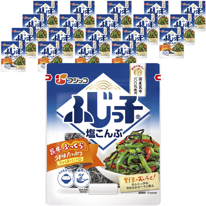 FUJICCO 鹽漬昆布, 28g, 20個