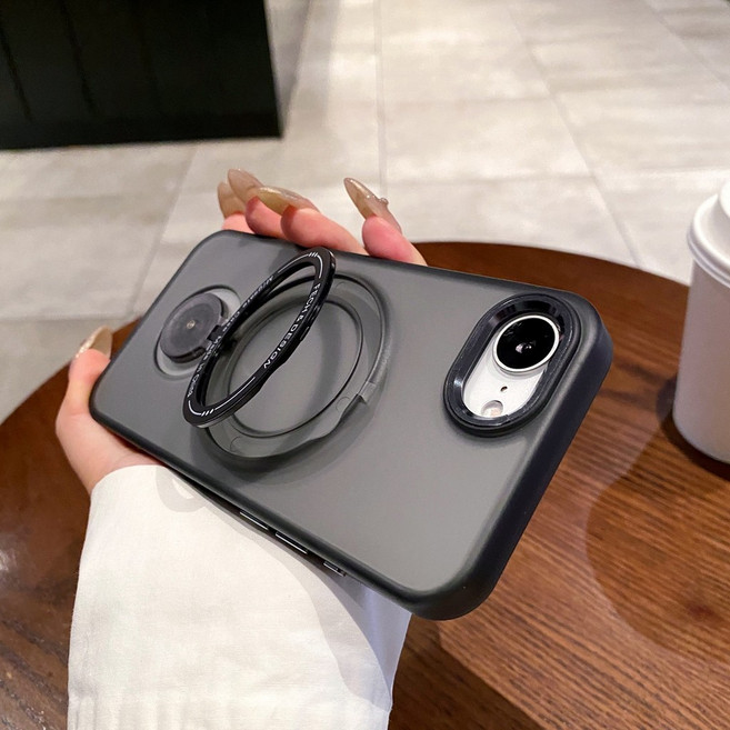 磁吸無線充手機殼 防摔殼 霧面亞克力背板 適用於iPhone 16e 保護殼