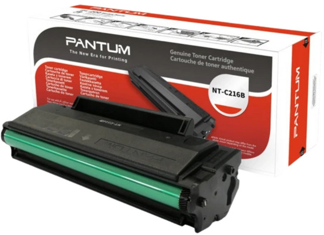 PANTUM 奔圖 NT-C216B 原廠碳粉匣 彩盒包裝 適用 P2506W P2506, 1個