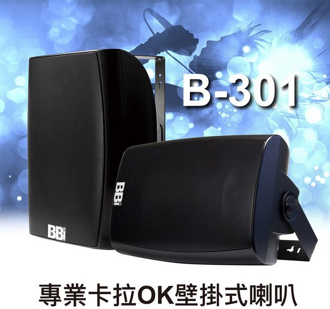 NaGaSaKi B-301 卡拉OK壁掛式喇叭