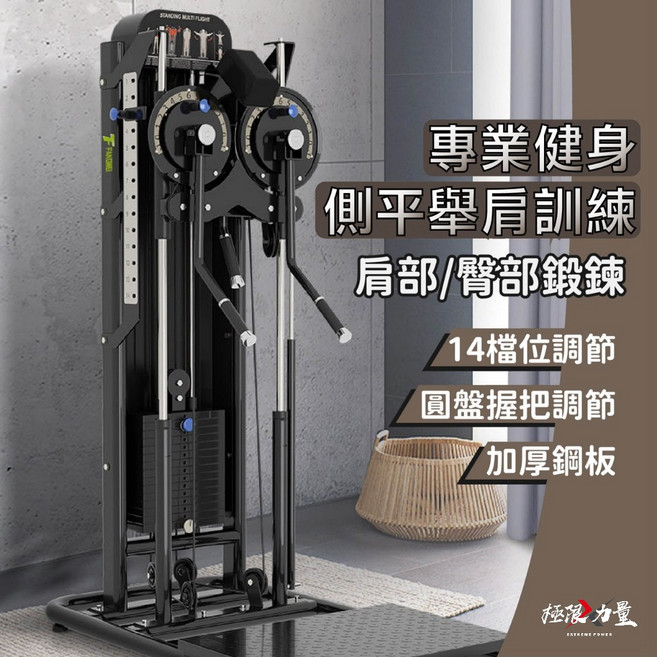 側平舉肩訓練機 全台到府運送安裝 肩部 側平舉肩部 飛鳥 夾胸訓練器 雙功能臂力器 側擡臂雙臂力 健身器械
