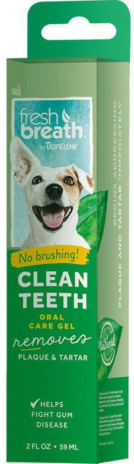 Petroyal 美國 Fresh Breath 鮮呼吸 潔牙凝膠 幫助減少牙結石和牙菌斑形成, 1個, 原味2oz*1瓶