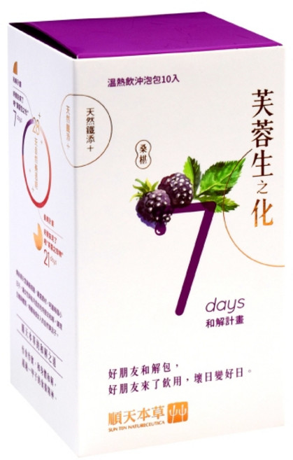 順天本草 芙蓉系列 沖泡飲, 1個, 芙蓉生之化