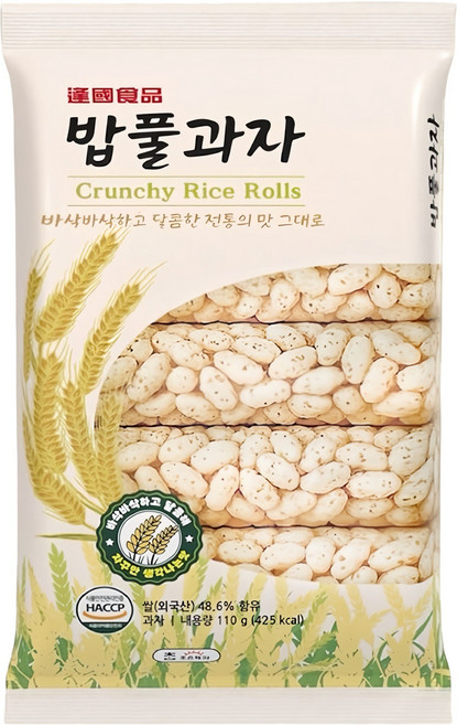 Ogam 韓國蜜糖米香餅, 110g, 1袋