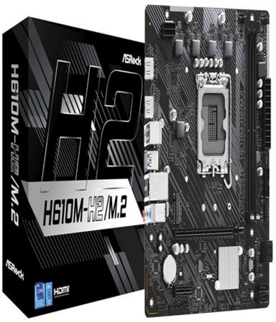 ASRock H610M H2/M.2 INTEL 主機板 HDMI 4K@60Hz