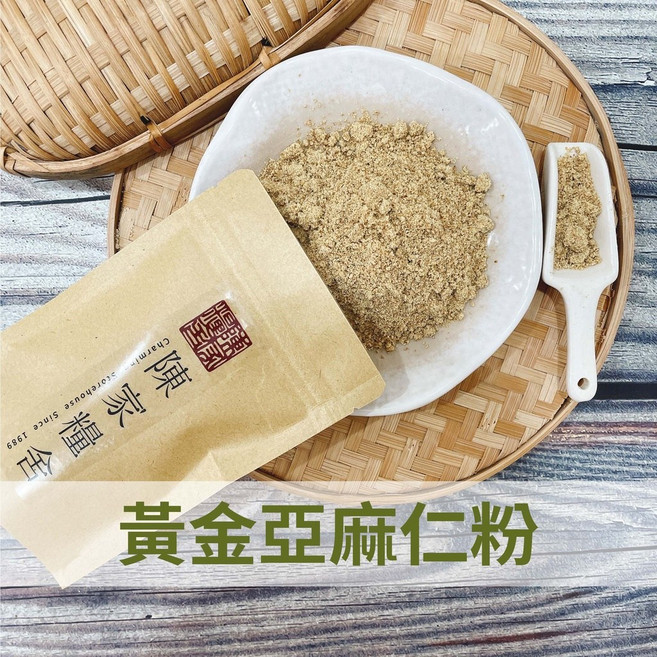 陳家糧舍 黃金亞麻仁粉 無糖 低醣 生酮飲食, 1個, 600