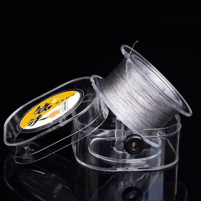 good 編織繩手工紅繩中國結金絲線3/6/9/12/15股, 6股銀線0.4mm/300米 盒裝進口 ,附贈:引線+鉤針+剪刀, 1個