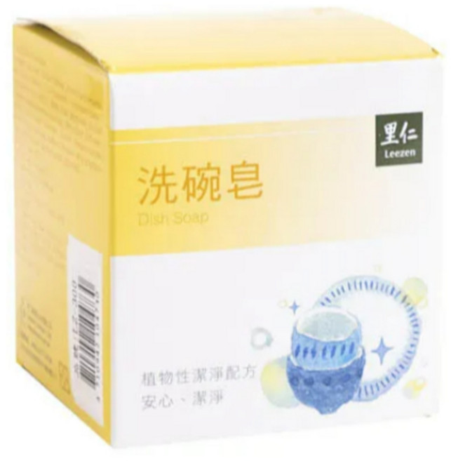 里仁洗碗皂(3入/盒), 1個