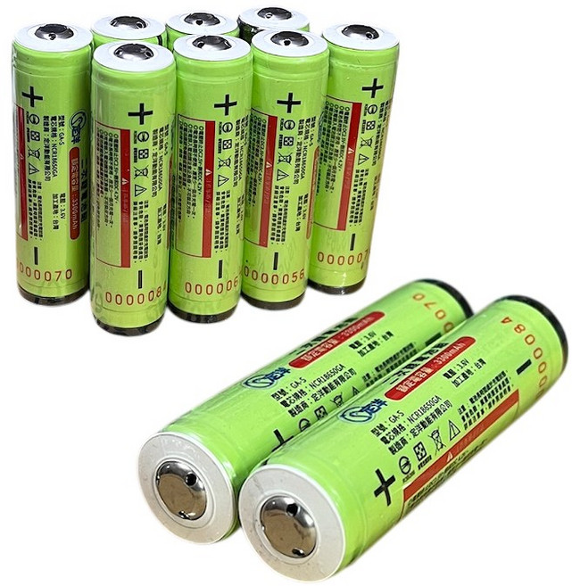 松下 NCR18650GA 18650充電式鋰電池 10A放電 BSMI認證, 1個, GA3300mAh保護板中凸一顆(中國), 1個裝