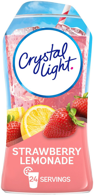 Crystal light 草莓檸檬汽水 無糖, 1個, 48ml