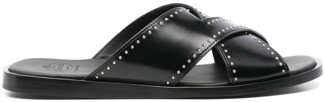 처치스 스터드 장식 슬라이더 샌들