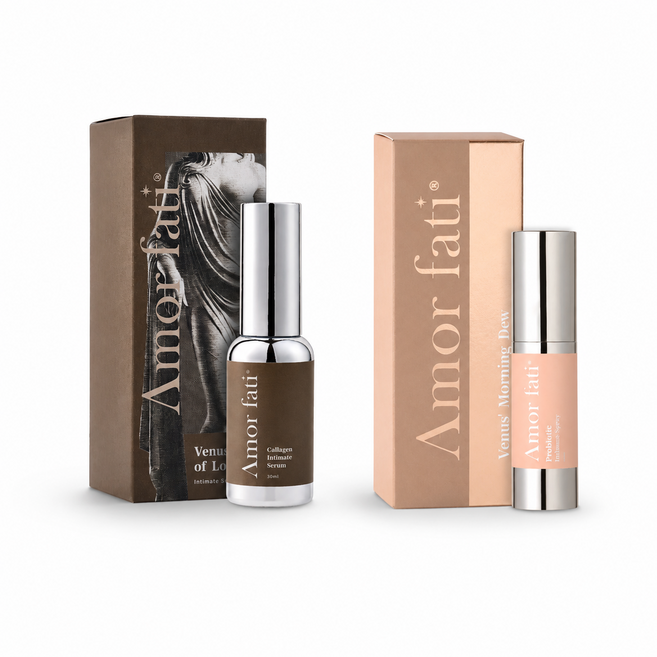 【Amor Fati官方直營】 愛神瓶 私密膠原蛋白緊緻精華 30ml 澎潤 緊緻 嫩白, 1件, 私密保養雙效丨女王海王瓶+女王香香瓶(18ml)