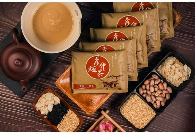 彥仲 麵茶 原味 隨身包, 1個, 無糖麵茶*5包