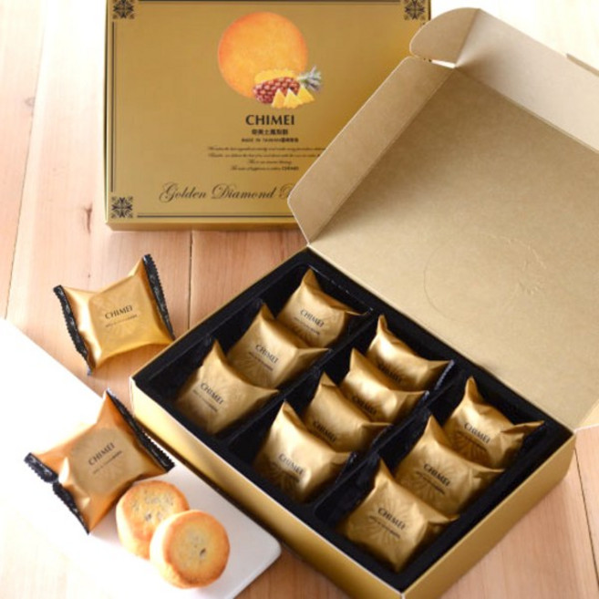 土鳳梨酥禮盒(奶蛋素)(10入), 40g, 10個