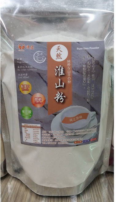 淮山粉 山藥粉 - 100% 純天然 無燻二氧化硫, 1個, 400g裝, 400g