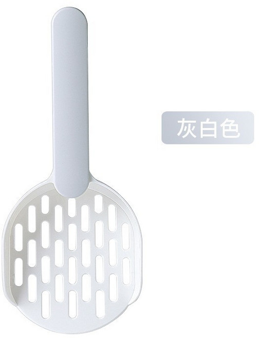 糖果色加厚貓砂鏟鏤空貓沙鏟寵物貓砂盆清潔用品, 1個, 如图所示68