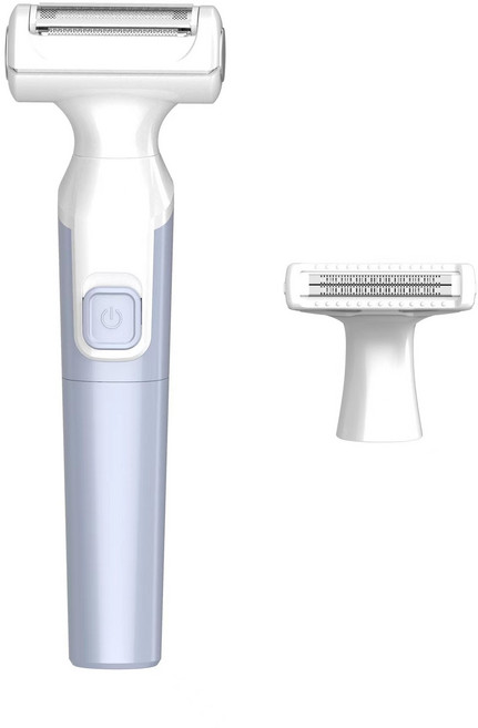 全身水洗電動剃毛器 附替換刀頭, 2200藍色二合一, 1個